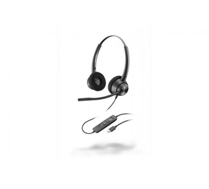 Poly EncorePro 320 - Casque filaire USB-C avec 2 écouteurs et microphone antibruit - Référence 214571-01_0