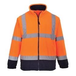 Portwest - Polaire bicolore HV Orange / Bleu Marine Taille L - L orange 5036108143832_0