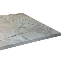 Restootab Plateau 120x70 decor marbre venato - blanc Bois manufacturé PL-12070M-MB.VENA_0