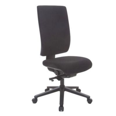 Siège de bureau Infinity 2  Dossier 64 cm - Tissu noir_0