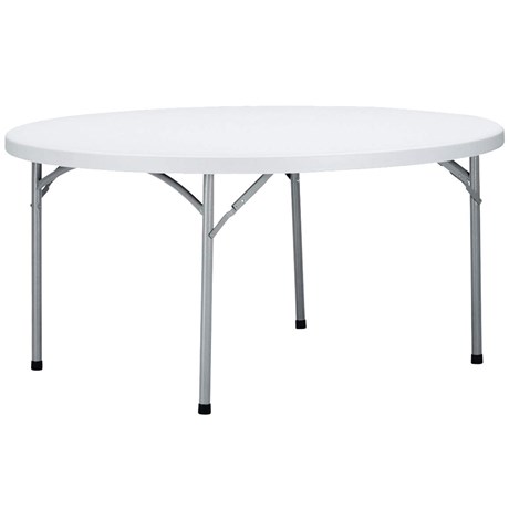 TABLE DE RÉCEPTION PLIANTE RONDE 152 CM