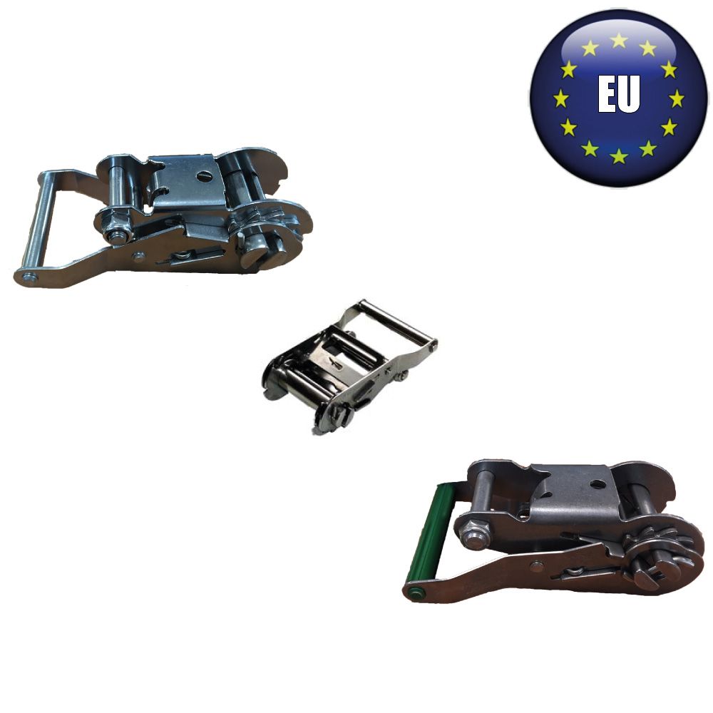 Tendeur d'arrimage - Berra MS - à rochet inox - différentes largeurs et charges de rupture_0