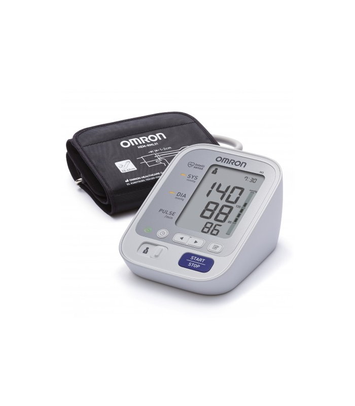 Tensiomètre automatique OMRON M3 - Bras avec brassard Intelli Wrap, 2 utilisateurs x 60 mesures_0