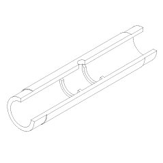 Tube graphite avec revêtement pyrolytique - ELC (10) pour spectromètre d'absorption atomique_0