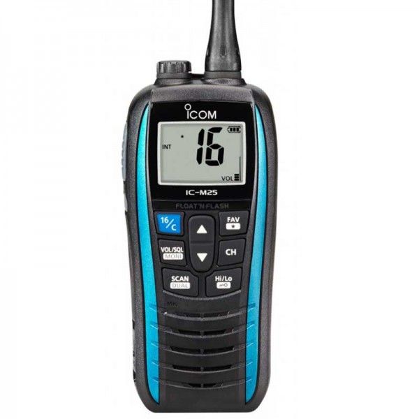 Vhf marine portable étanche et intuitive IC-M25EURO_0