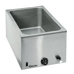 Bain Marie Inox GN 1/1 Profondeur  200 mm - Bartscher - inox 200207_0