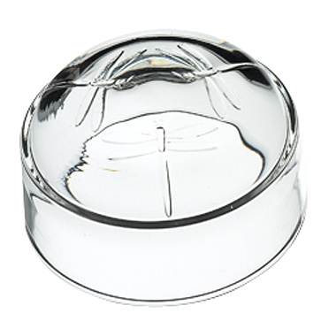 CLOCHE POUR BEURRIER OU CONFITURIER EN VERRE Ø 7,5CM - A L'UNITÉ - LIBELLULES - LA ROCHÈRE