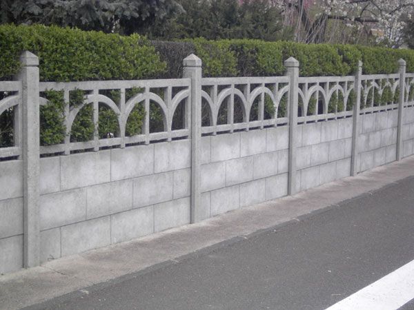 Clôtures en béton - garcia beton