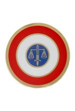 COCARDE ÉLECTROSTATIQUE JUSTICE TRICOLORE RÉF 0704.206