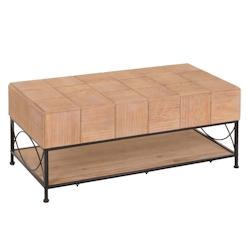 Décoshop26 - Table basse avec espace de rangement en bois et MDF et fer 51x120x61 cm 04_0008469 - 3000262578115_0