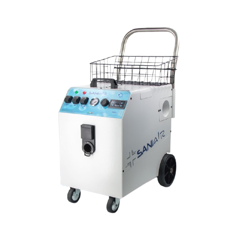 Générateur de vapeur professionnel mobile Sani Air - désinfection vapeur sèche avec aspiration et Ozone_0