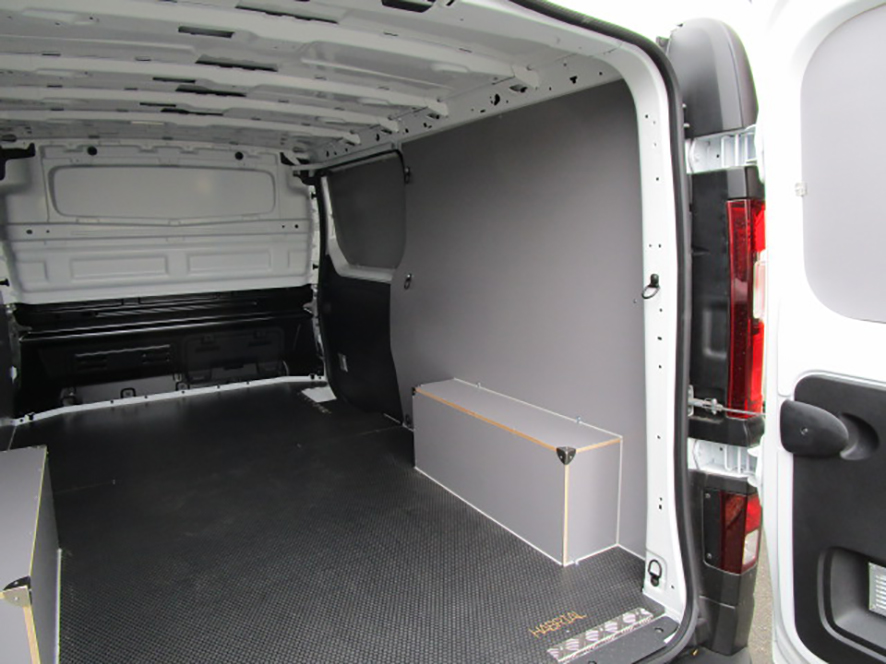 Kit habillage intérieur en peuplier gris sans plancher - PEUGEOT BOXER L1 - PB621CG_0