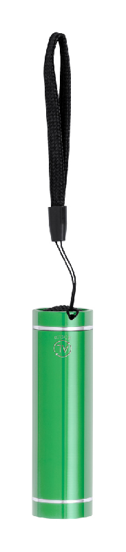 Lampe torche - aluminium recyclé - 1 LED avec dragonne - fonctionne avec piles AAA_0