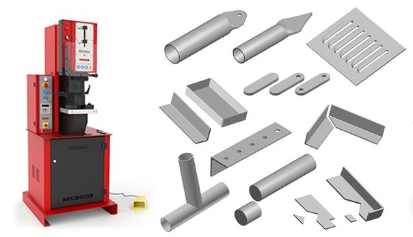 Poinçonneuse multifonctions MX340G Nargesa - 40 tonnes - Table 245x265 mm - Normes CE_0