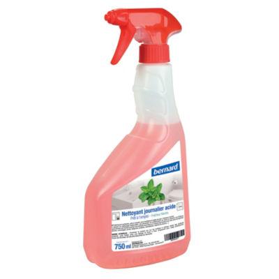 Nettoyant sanitaires détartrant journalier acide Bernard 750 ml_0