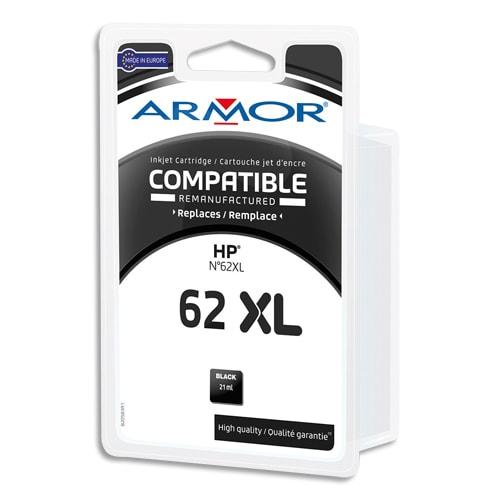 Armor cartouche compatible jet d'encre noir hp 62xl b20583r1_0