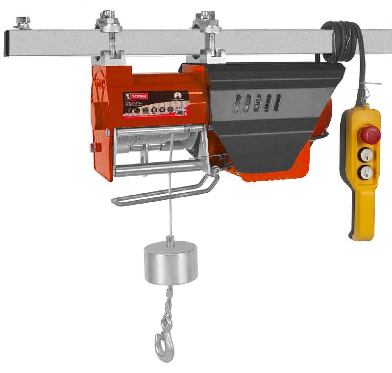 Palan électrique à câble rapide 300/600kg 35/17,5m 1,3 kW 230 V MW Tools SL30040_0