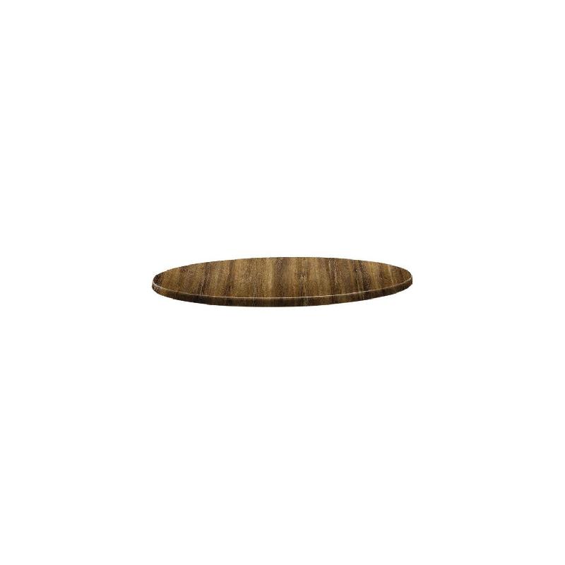 Plateau de table rond (Ø)700 mm, atacama cherry_0