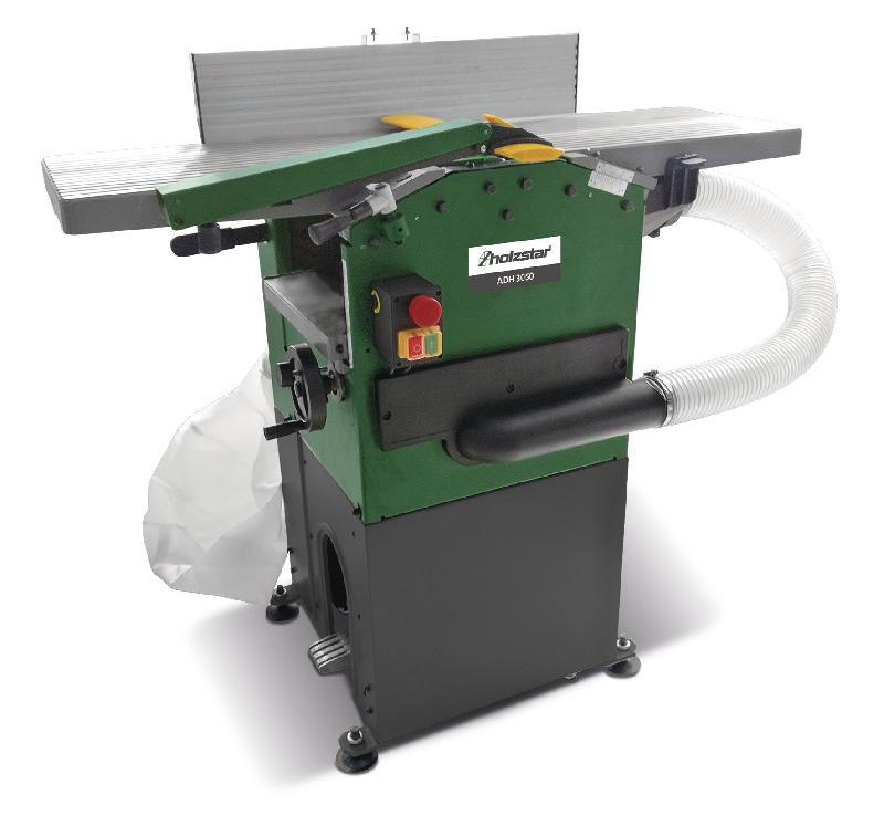 Raboteuse dégauchisseuse 254 mm 2 fers à rabot avec aspiration intégrée 1,2 kW 230V Holzstar ADH2540 230V_0