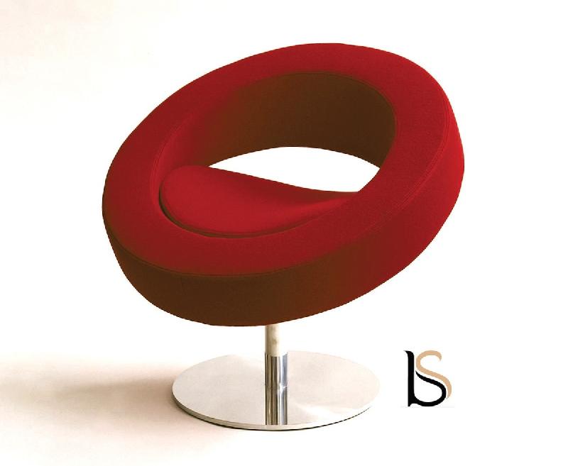 Siège Design en tissu Hello - Softline - Feld Rouge 588_1