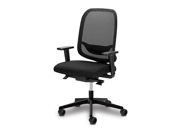 Siège de bureau synchrone Invicta Point Sitland - Accoudoirs réglables 1D - Assise moelleuse - Soutien lombaire réglable_0
