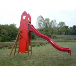 Toboggan fusée Crazy Cosmos - pour enfants de 3 à 8 ans - norme EN 1776_0