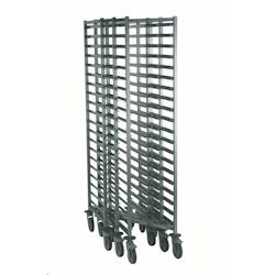 Tournus Equipement Chariot à glissières GN 1/1 20 niveaux espace 77 mm Tournus - 804229 - gris inox 804229_0