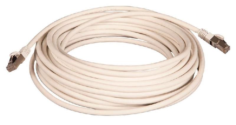 Câble réseau CAT6A S/FTP 5m - Blanc LSZH - LANVIEW W125941438_0