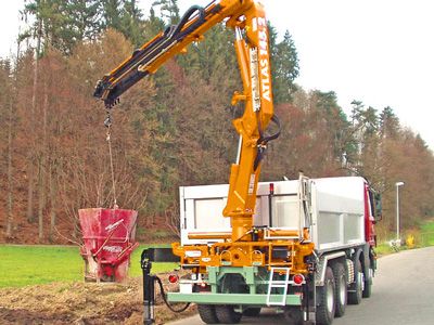 Grue auxiliaire Atlas 145.2 SL à 145 CS - modèle performant et robuste_0