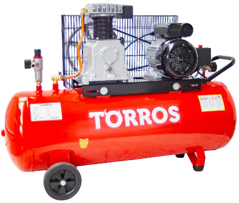 Compresseur 100 litres 2,2 kW / 3 Ch 10 Bars Torros TC1002010M_0