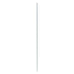 ECOLOMIQUE - 500 Pcs - Chalumeau papier blanc - Diam: 0,6 cm, Long: 19,7 cm - ECO210CHP19WH - blanc papier ECO210CHP19WH_0