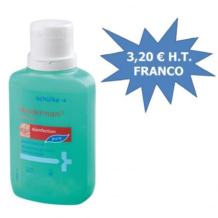 Gel désinfectant pour mains professionnel - modèle Pocket 100 ml - utilisé en milieu hospitalier_0