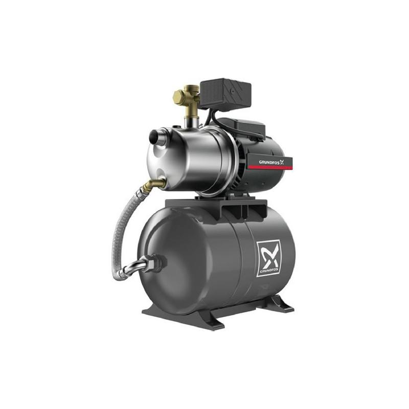 Grundfos Jp 5-48 Pt - Surpresseur Eau De Pluie Avec Réservoir 20l Grundfos - 1,49kw 5m3/h 220v_0