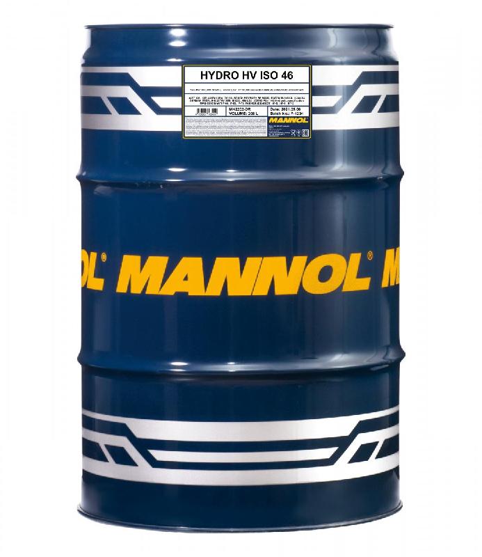 MANNOL - Huile hydraulique centrale ISO 46 - 208L - Référence MN2202-DR_0