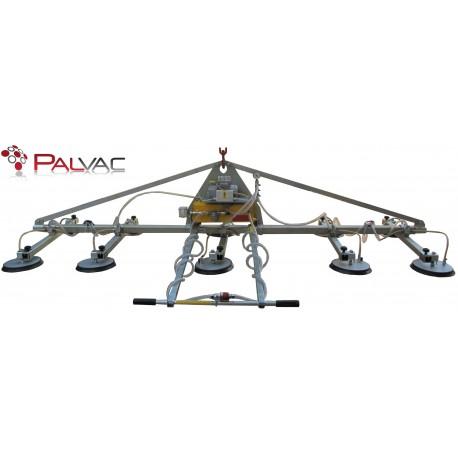 Palonnier à ventouses - 10 ventouses Ø 390 mm - Capacité 3000 kg - Alimentation pneumatique, électrique ou à batterie_0