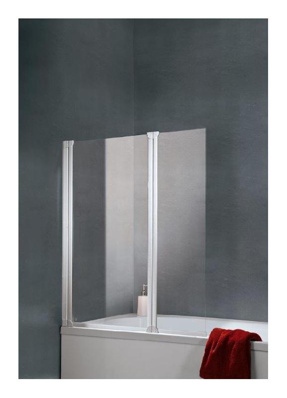 Pare Baignoire Rabattable 100 X 130 Cm Paroi De Baignoire 2 Volets Schulte Ecran De Baignoire Pivotant Komfort Verre Transparent Profile Blanc Comparer Les Prix De Pare Baignoire Rabattable 100 X 130 Cm Paroi