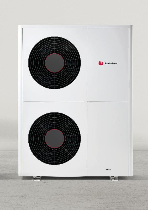 Pompe à chaleur Air / Eau - GeniaAir Max 12 Unité extérieure Triphasée - 400 V - Saunier Duval - 0010031697_0