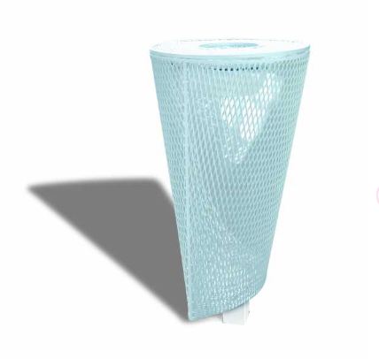 Poubelles et corbeilles publiques - La Grande Motte COR3900 - métal déployé acier - 42L_0
