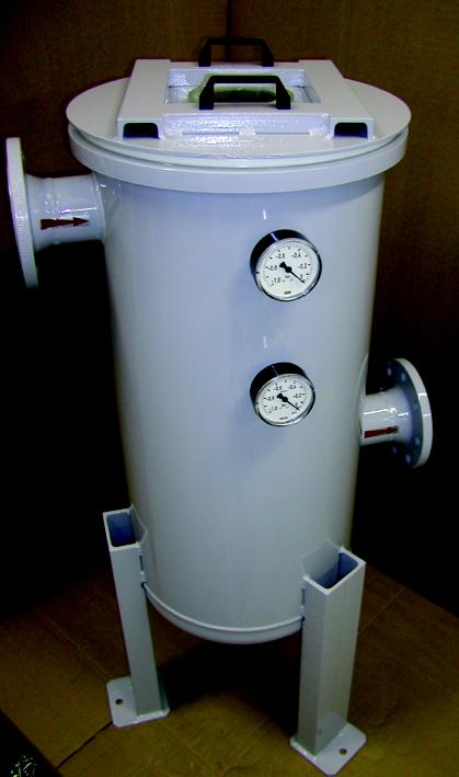 Séparateur de poussière avec sacs amovibles - Corps en acier peint - Sac polyamide 80 µm - Capacité 55L_0