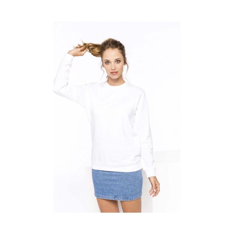 Sweat-shirt col rond - K474 - 80% coton, 20% polyester, molleton gratté_0