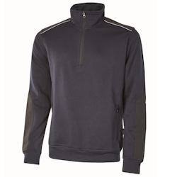 U-Power - Sweat-shirt bleu foncé semi zippé CUSHY Bleu Foncé Taille S - S 8033546373316_0