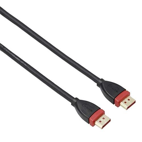 Câble DisplayPort 1.4 HAMA 000 - Ultra HD 8K - Double blindage - 1,80 m - Connecteurs dorés_0