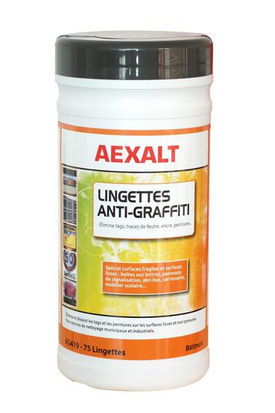 AEXALT LINGETTES ANTI-GRAFFITI SEAU DE 70 LINGETTES : (AG419)