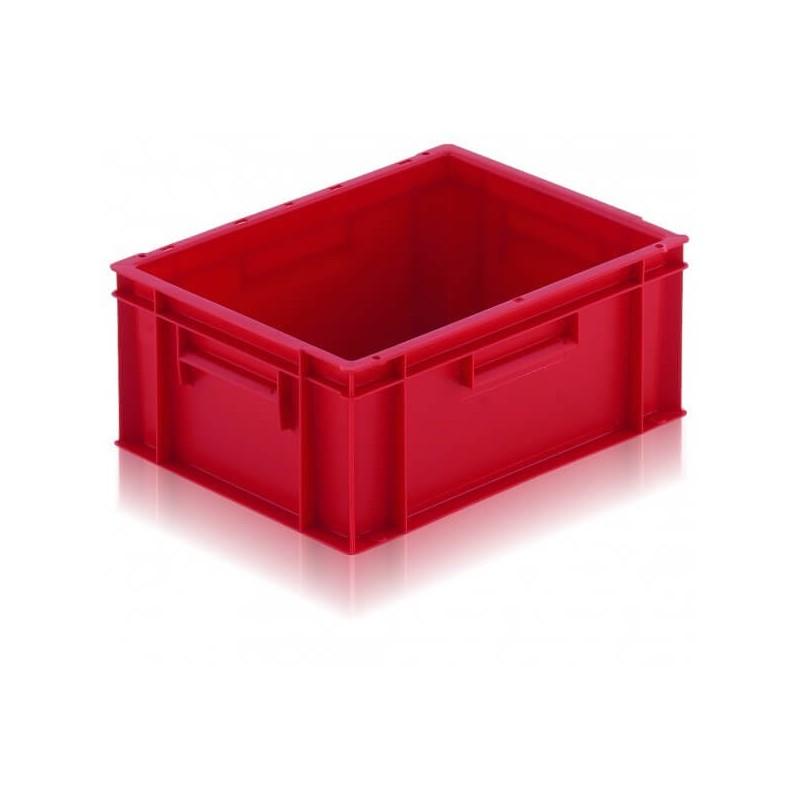 Bac norme europe plastique rouge 21027 - es102704aq_0