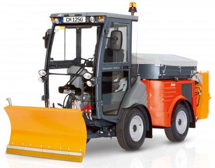 Balayeuse Citymaster 1250 / 1250C - Polyvalente avec puissante aspiration et transformation en déneigeuse, saleuse ou laveuse_0