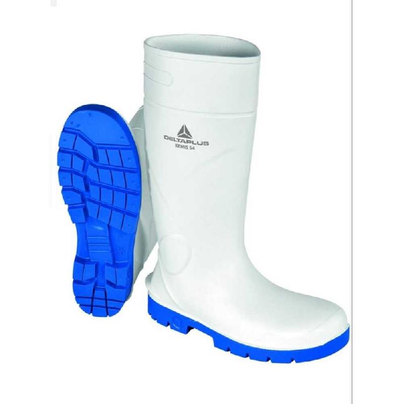 Botte de sécurité KEMIS S4 PVC blanc P.37 Delta Plus - Taille unique blanc plastique 861779_0
