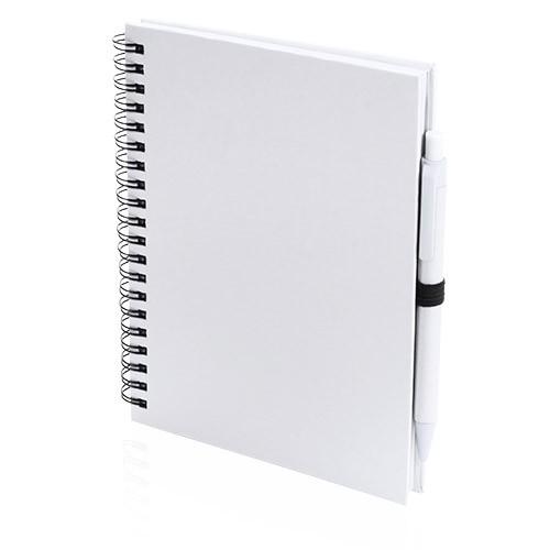 Cahier publicitaire Koguel - Carton recyclé - 70 feuilles avec stylo inclus_0