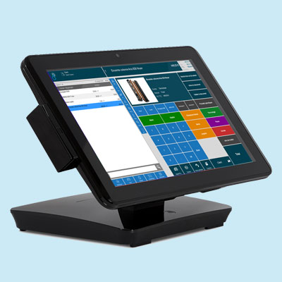 Caisse enregistreuse tactile - Processeur Intel Cedar View D2550 - Dalle capacitive 14 pouces - TPV ultra compact_0