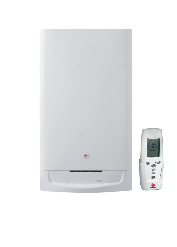 Chaudière murale nue ISOSPLIT F35E H-MOD - production eau chaude micro-accumulée - sortie ventouse 35kW GN LD87TN00_0