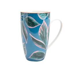 Coffret maxi mug Livia -  Bleu Rond  Amadeus 12x14 cm - bleu 3520071816951_0